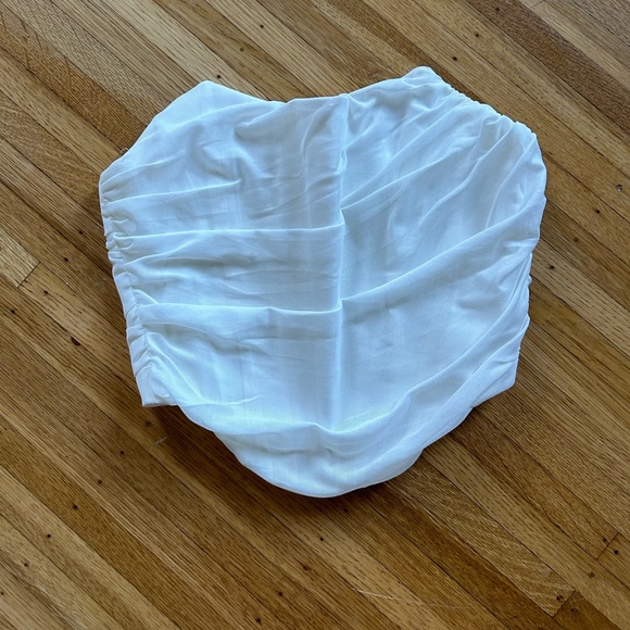 Viral Amazon Modegal Women's Strapless Boned Mesh Bustier Zip Corset Crop Top - Picture 4 of 4